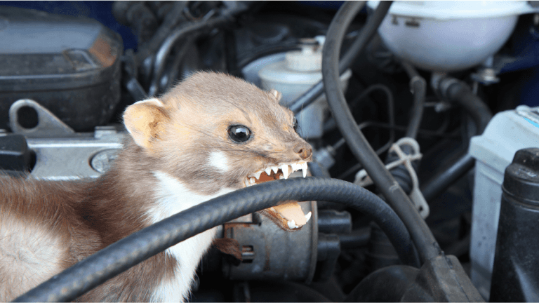 A nyestek kárt tesznek az autó motorterében. Nézd meg mit tehetsz ellene!